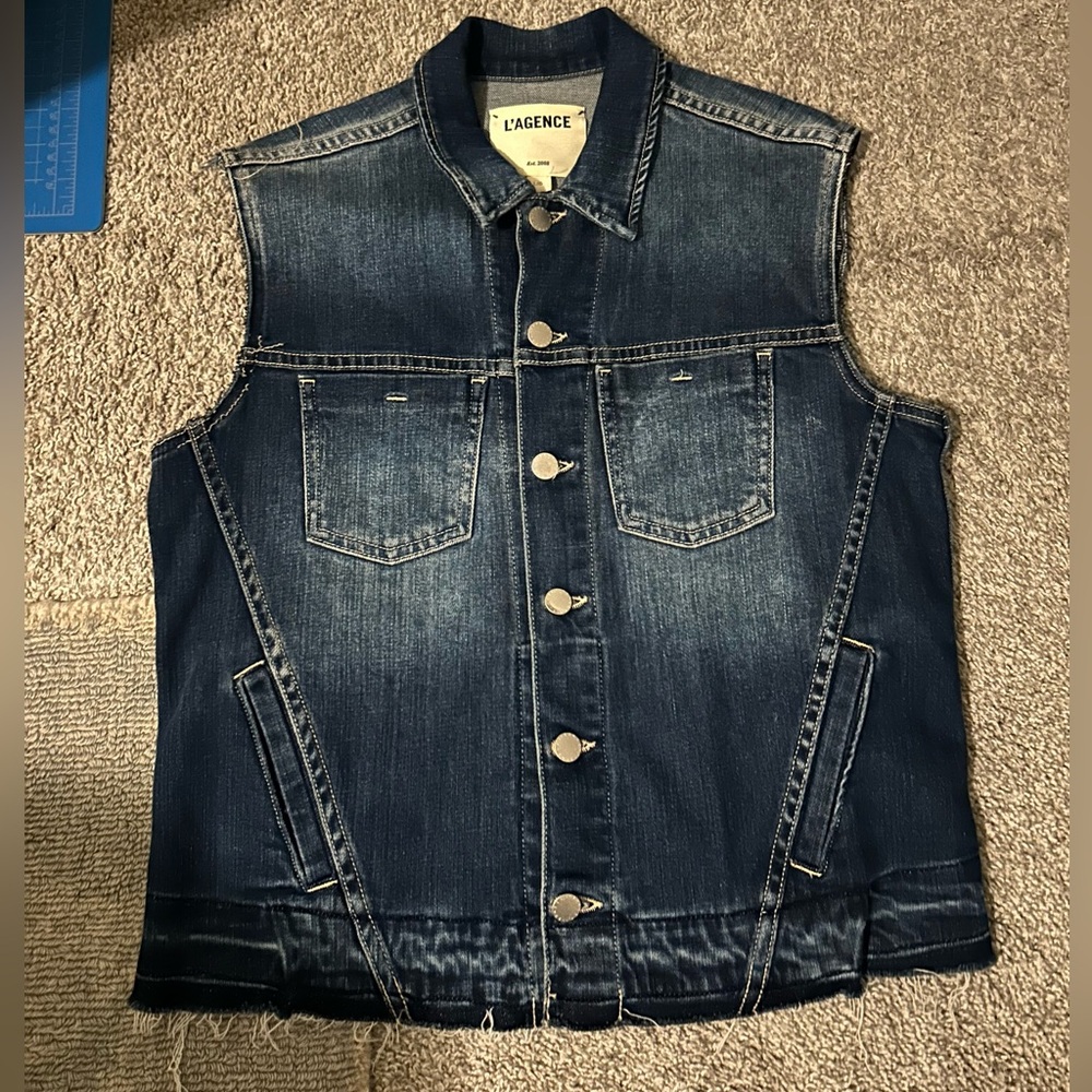 L’agence Tatiana Released Hem Vest Large